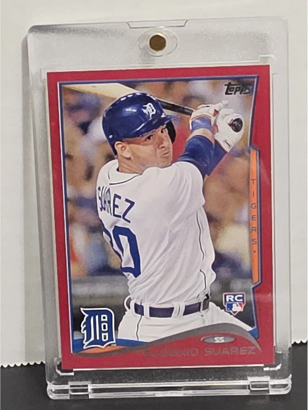 EUGENIO SUAREZ MARINERS 2014 Topps Update Red Foil Rookie RC Reds Investment